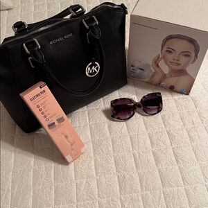 Michael Kors Black Satchel Bag plus Bundle Deals